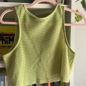 Green SHEIN Crop Top